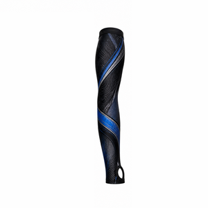 Mangas de compresión para hombre, personalizadas, para entrenamiento deportivo, fitness, running, ciclismo, transpirables, flexibles, elásticas, de soporte y protección. - Product Image 6