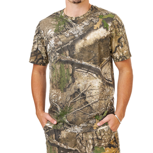 Vente en gros de t-shirts de chasse personnalisés avec impression, vêtements de chasse, t-shirts de chasse à manches longues pour hommes - Product Image 1