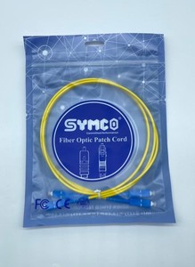 สายแพทช์ไฟเบอร์ออปติก SYMCO SC/UPC SC/UPC SM-DX-3.0-1M-2 เกรดโทรคมนาคม แบบดูเพล็กซ์ LSZH ผ่านการทดสอบจากโรงงาน 100% รับประกัน 1 ปี - Product Image 2