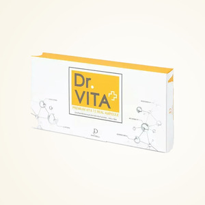 Suero facial con vitamina C Deycell Dr Vita Premium Vita 12, ampolla real de 2 ml, 10 unidades, suero facial con vitamina C, suero facial antiedad, suero facial - Product Image 1