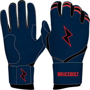 Gants de frappeur de baseball PROVEN ENTERPRISES en cuir, couleurs et tailles personnalisables, design léger et durable, manchette longue élastique haute performance - Product Image 1