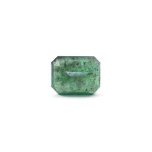 Natural Zambian Emerald 10.95 Carat Loose Gemstone Emerald Cut Green for Fine Jewelry - Product Image 2