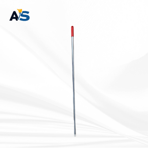 A&S Adjustable 120CM Aluminium Coated Handle with Four Color Non-Slip Grip with Plastic Screw Ending - Product Image 2