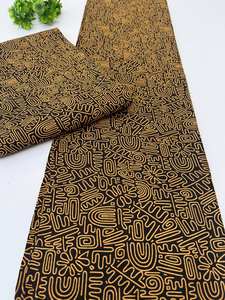 Tissu africain imprimé ciré et coton Ankara du Ghana pour vêtements de filles, artisanat et usage textile - Product Image 5