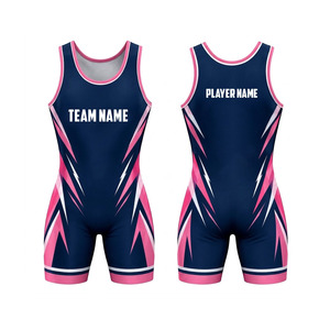 Wholesale Stretch Customizable High Quality <b>Wrestling</b> <b>Singlet</b> for Men with Close Fit Team Options for US Sportswear Retailers - Product Image 1