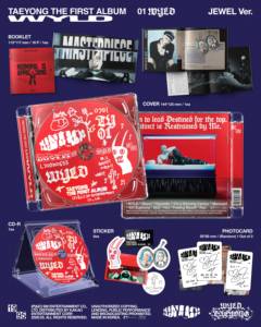 TAEYONG, el Primer Álbum WYLD, Versión Jewel, CD, Música Pop, Idioma Coreano, Estuche de Plástico, Hecho en Corea, para Todas las Edades - Product Image 2