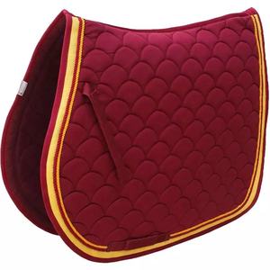 Tapis de selle de haute qualité, multicolore, basique, polyvalent, avec poche latérale - Product Image 2