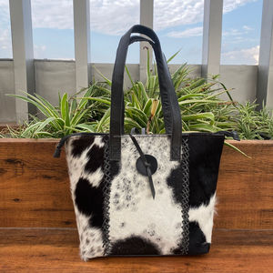 Meilleure vente sac fourre-tout en cuir de vachette sac à main élégant nouvelle arrivée cheveux sur cacher fourrure Offre Spéciale sacs de créateurs pour femmes multi-usage - Product Image 3