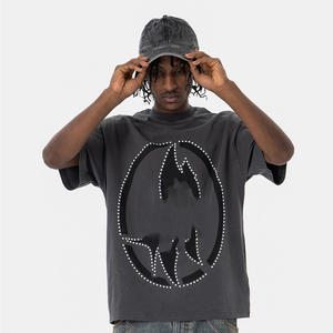 T-shirt décontracté pour homme Street Soul, coupe classique, manches courtes, 100% coton jersey, col rond, logo sur le devant, respirant, 180g - Product Image 5