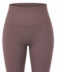 Women Yoga Set Scoop Neck Racerback Sleeveless Mid Waist Full Length Leggings Seamless Solid Color for Durable Eco-Friendly - Product Image 5