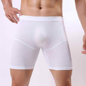Sous-vêtements pour hommes, caleçons en coton et élasthanne extensibles, taille haute, respirants, écologiques, de qualité supérieure, confort quotidien - Product Image 5