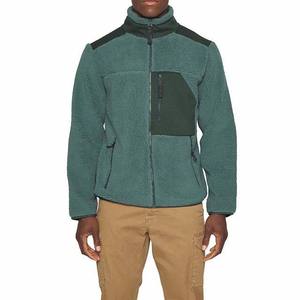 Customized Sherpa Fleece Autumn Hoodie Sweatshirts Breathable Heavyweight Thick <b>Fur</b> Zipper-Up Hood for Sherpa <b>Men's</b> <b>Jackets</b> - Product Image 6