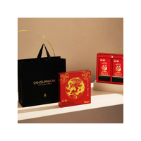 Booster d'Immunité Coréen au Ginseng Rouge en Bâtonnets Dorés – 30 Paquets – Boîte Premium pour Adultes – Supplément de Saponines – Soin Non-Chauffant pour la Glycémie