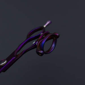 Ciseaux de barbier professionnels en acier inoxydable de haute qualité avec poignée pivotante pour salon de coiffure, qualité A+, pour droitiers - Product Image 5