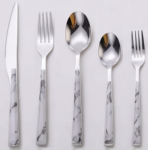 Juego de Cubiertos de acero inoxidable con acabado de espejo, perfecto para fiestas de boda, comedor elegante y uso en eventos, juegos de cubiertos - Product Image 1