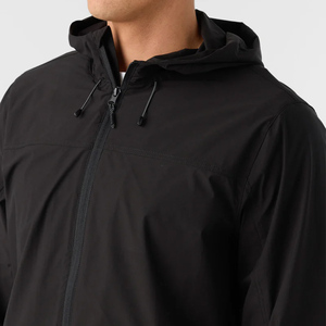 Chaqueta Cortavientos Impermeable con Capucha para Hombre, Plegable, de Lona, con Impresión de Logotipo Personalizado, Diseñada para Ciclismo, Running y Actividades al Aire Libre - Product Image 5