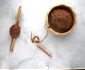 Collection de crochets à tricoter en bois faits à la main, robustes et légers, outils artisanaux de qualité supérieure pour les passionnés de tricot - Product Image 4