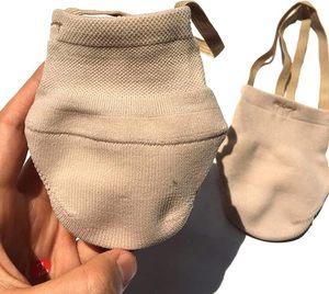 Calcetines de Ballet con Punta Descubierta para Mujer, con Parte Superior de Cuero Genuino, para Gimnasia y Yoga - Product Image 5