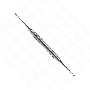 Premium Miller No. 9 Curetas Óseas de Doble Extremo de 2.8mm y 3.4mm, Instrumento Quirúrgico Ortopédico de Acero Inoxidable de Grado Médico - Product Image 2
