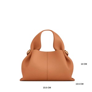 Bolso de Hombro Royaa de Cuero Genuino, Estilo Nube, Suave, Minimalista, Tipo Dumpling, Estilo Hobo, de Diseñador, Portátil para Viajes - Product Image 3