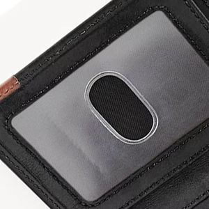 Cartera de Viaje Delgada y Minimalista para Hombre, 100% Cuero Vacuno Genuino, Ranuras para Tarjetas, Bolsillo Extraíble, Color y Logotipo Personalizables, Estilo Deportivo - Product Image 2