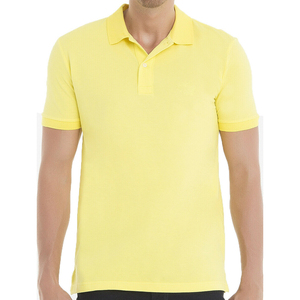 Men Polo <b>Shirt</b> 3/4 Sleeves Polyester Cotton Blend Fabric Button Up <b>Collar</b> <b>T</b> <b>shirt</b> - Product Image 5
