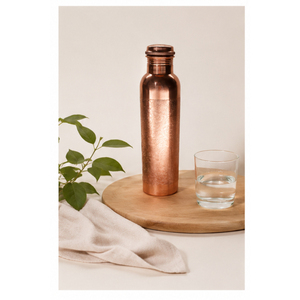 Factory Suppliers Handcrafted Pure Copper Water Bottle Ayurvedic Engraved Bottle Traditional Yoga & Gym <b>Drinkware</b> Best Price - Product Image 2