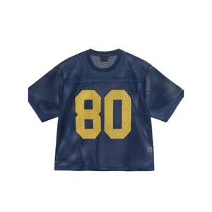 Maillot de football américain personnalisé en polyester de haute qualité, respirant, avec logo brodé et imprimé, séchage rapide, vente en gros OEM - Product Image 2