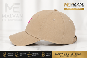 Hot Sale Ethnic Formal Unisex Custom <b>Flamingo</b> Embroidery Logo Breathable Adjustable Sports Caps Canvas 6 Panel Plain Curved Brim - Product Image 3