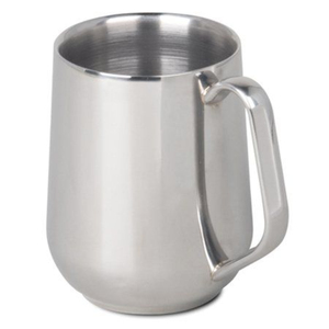 Mug à bière en acier inoxydable à double paroi, tasse à café isotherme en métal, forme baril, écologique, pour camping et voyage, vente en gros - Product Image 4