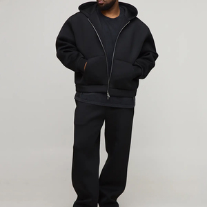 Comfortable Oversize Men Zipper Tracksuit Fashion Sports Apparel New Stylish Oversize Men Zipper Tracksuit Made With Soft Fabric - Product Image 1
