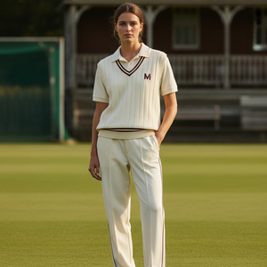 Maillot de cricket sublimé avec logo personnalisé, ensemble uniforme d'équipe, qualité professionnelle, respirant, manches courtes, tenue de cricket, design complet - Product Image 6