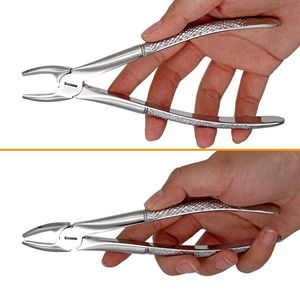 Juego de 10 Piezas de Fórceps Manuales para Extracción Dental, Kit de Herramientas Quirúrgicas para Dentistas, Certificado CE Clase I, Uso Hospitalario, QNQ Industries - Product Image 3