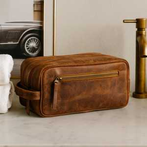 Handcrafted Genuine Leather Luggage <b>Tags</b> Luxury Suitcase Labels Privacy Cover Travel Bag <b>Name</b> <b>Tags</b> Solid TYG-0159 - Product Image 3