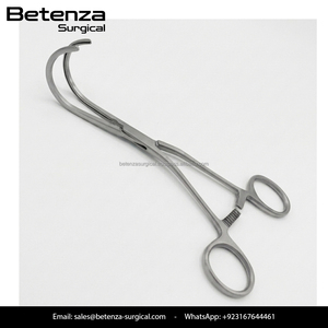 Pinza Quirúrgica Multiusos DeBakey Atraumática de 6.75″ Curvada hacia Abajo, Pinza Vascular de Acero Inoxidable para Cirugía Cardiovascular - Product Image 2