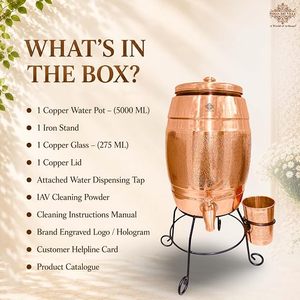 Dispensador de Cerveza de Cobre con Soporte y Vaso, Operación Manual para Uso Doméstico - Product Image 6