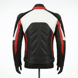 Highest Quality Leather Racing Motorbike <b>Jackets</b> for Men Breathable Waterproof <b>Motorcycle</b> Riding <b>Jacket</b> With Customize Logo - Product Image 3