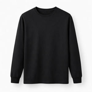 Venta al por Mayor de Camisetas de Manga Larga Transpirables para Mujer, Color Negro - Fabricante OEM Directo para Minoristas - Product Image 1