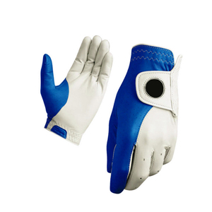Golf Fitness Industries Genuine Leather Golf Glove Right Hand Non-Slip <b>Hook</b> And Loop Closure Unisex Sports Glove - Product Image 5