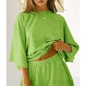 Conjunto de Top y Shorts para Mujer al por Mayor, Ropa de Dos Piezas para Dama, Moda de Verano y Uso Diario - Product Image 3