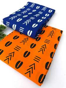 Tela de Algodón Ankara con Estampado Africano, Diseño Vibrante Multicolor Inspirado en Freetown para Confección de Vestidos y Proyectos de Costura - Product Image 6