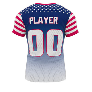 Maillot de football américain professionnel avec impression par sublimation, maillot de football américain personnalisé pour les écoles, les clubs et les équipes - Product Image 4