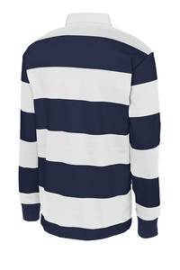 Camiseta de Rugby para Hombre, Manga Larga, Algodón, Cuello Deportivo Informal, Logotipo Personalizado en la Parte Delantera, Tejido de Punto Antipilling, Transpirable - Product Image 4