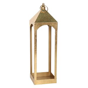 Premium Metal Candle <b>Lantern</b> Modern Decorative <b>Hurricane</b> <b>Lantern</b> Tabletop Patio Wedding Decoration Display - Product Image 5