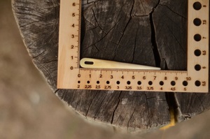 Stylish Polished Eco-Friendly Buffalo Bone <b>Sewing</b> Needle Natural Shape Modern Lacing Tool Leatherwork Weaving Crochet Home Decor - Product Image 4