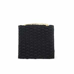 Bolso de hombro negro informal para mujer P55658 - Product Image 1