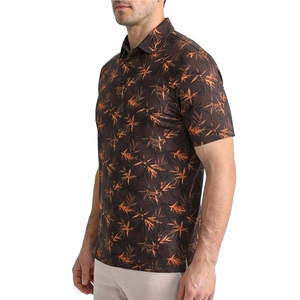 Camiseta Polo Deportiva para Hombre, de Secado Rápido, Corte Regular, con Impresión por Sublimación, Absorbe la Humedad, Ligera, para Golf, Tenis - Product Image 4