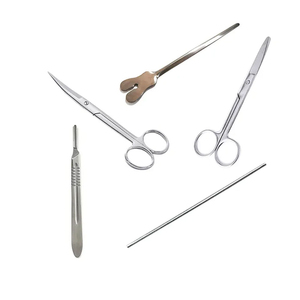 Juego de Instrumentos Quirúrgicos Menores para Hospital, Fuente de Alimentación Manual, Antiácido, Acero Inoxidable, Uso ORL, CE, Precio Económico, OEM - Product Image 4