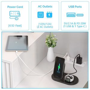 5-Drawer 2-Shelf Dressing <b>Table</b> Set White Particleboard Melamine Finish 11 Three-Tone <b>Light</b> Bulbs Power Strip <b>Makeup</b> Vanities - Product Image 6