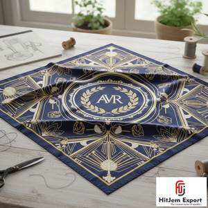 Collection en gros de foulards carrés tendance personnalisés, imprimés, doux au toucher soyeux, pour la mode, les couvre-chefs, les hijabs et les châles - Product Image 6